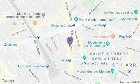 Localisation Mtre Roussel Ghislaine