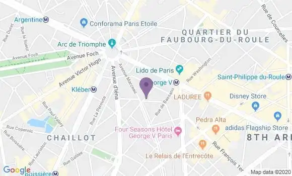 Localisation Mtre Roussineau Thomas