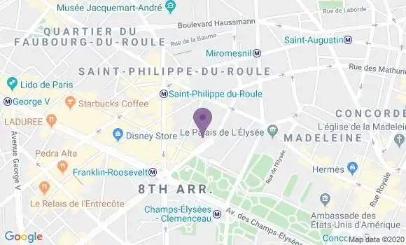 Localisation Mtre Roux Vaillard Stanislas