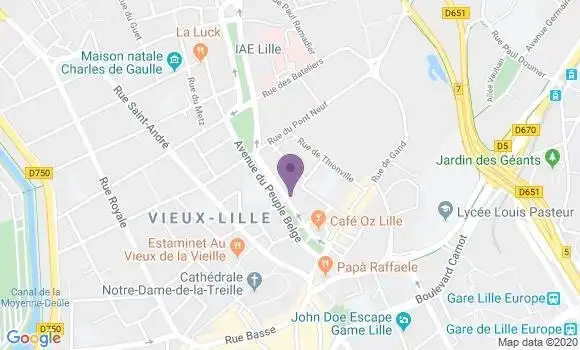 Localisation Mtre Ruef Muriel