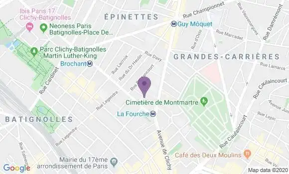 Localisation Mtre Ruiz Maria