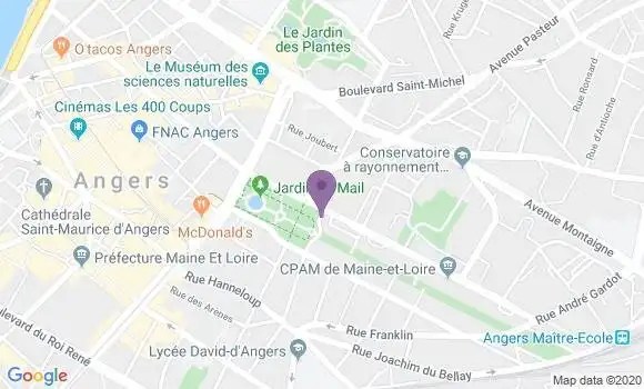 Localisation Mtre Goguet Aurélien