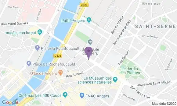 Localisation Mtre Gonzalo Melanie