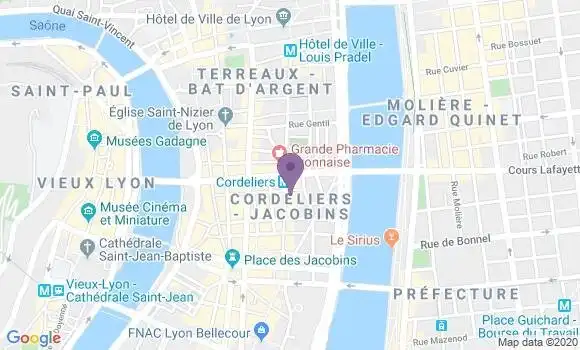 Localisation Mtre Ravit Audrey