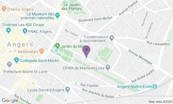 Localisation Mtre Gouttry Sylviane