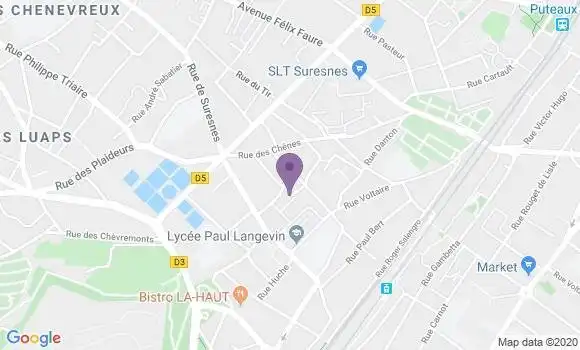Localisation Mtre Salamon Christophe