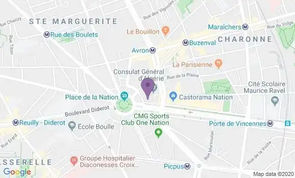 Localisation Mtre Saligari Sylvain