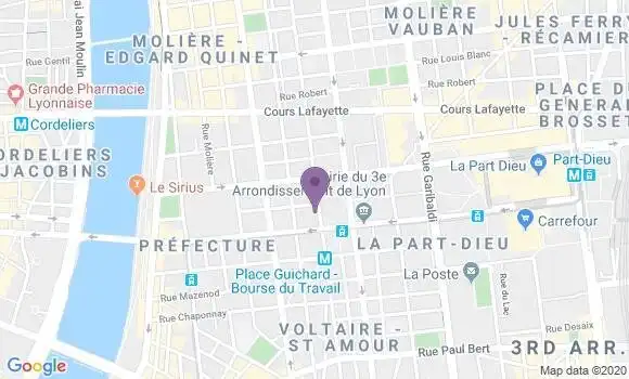 Localisation Mtre Rivoire Jacques