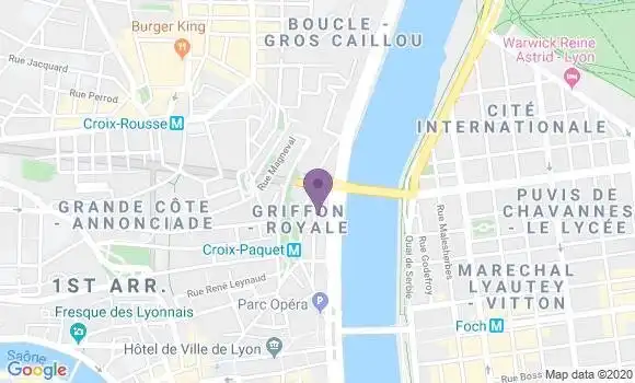 Localisation Mtre Robin Catherine