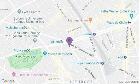 Localisation Mtre Salles Danielle
