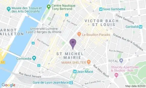 Localisation Mtre Rodamel Anita