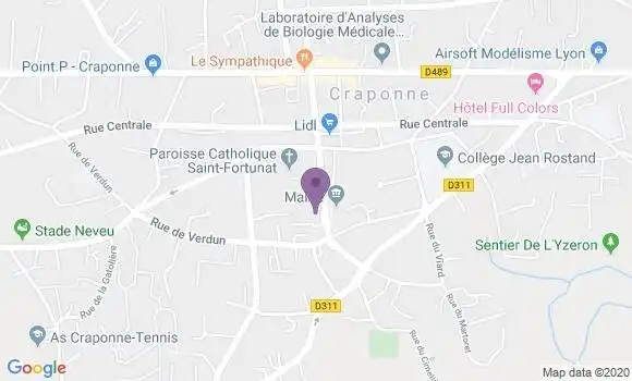 Localisation Mtre Rossi Jacques