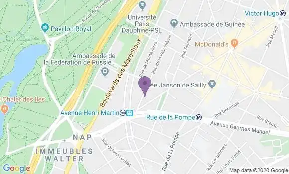 Localisation Mtre Sand Clarisse