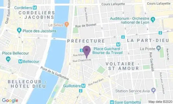 Localisation Mtre Royannez Françoise