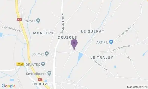 Localisation Mtre Rozier Myriam