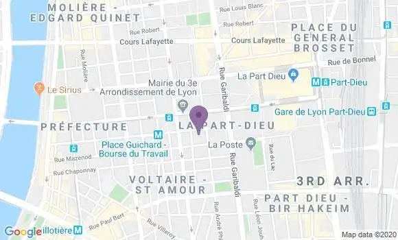 Localisation Mtre Saint Avit Didier