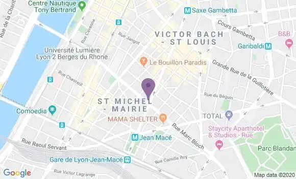 Localisation Mtre Salles Sylvain