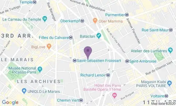 Localisation Mtre Santoni David