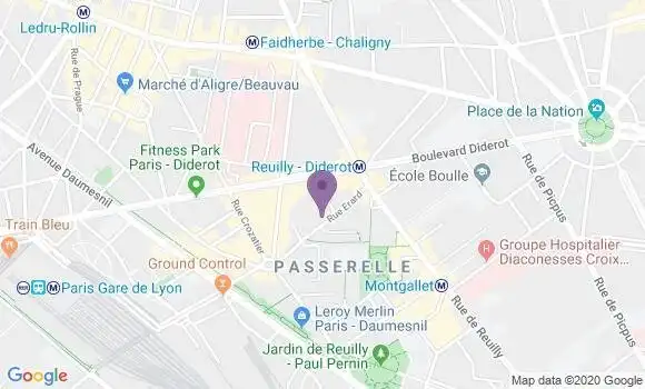 Localisation Mtre Sarcia Roche Catherine