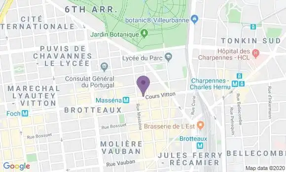 Localisation Mtre Simon Emmanuelle