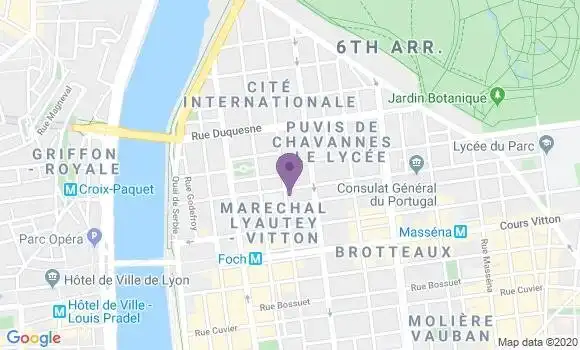 Localisation Mtre Siraudin Ombeline