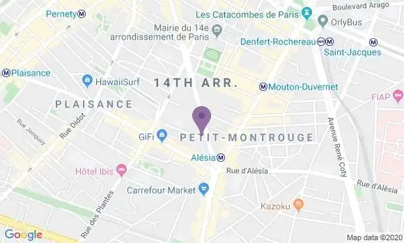 Localisation Mtre Sauveur Georges