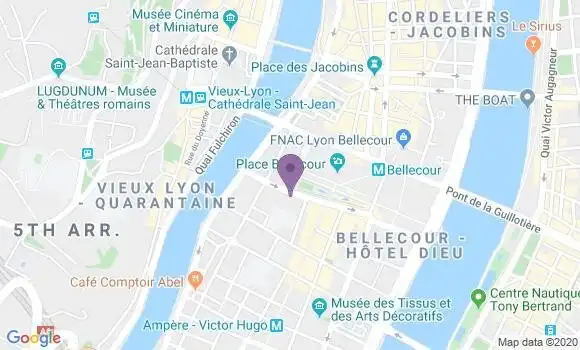 Localisation Mtre Thouret Sylvain