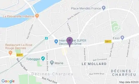 Localisation Mtre Tisserand Marie