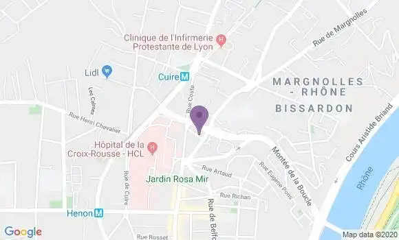 Localisation Mtre Trompier Nelly