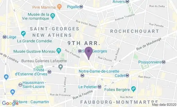 Localisation Mtre Scemama Martine
