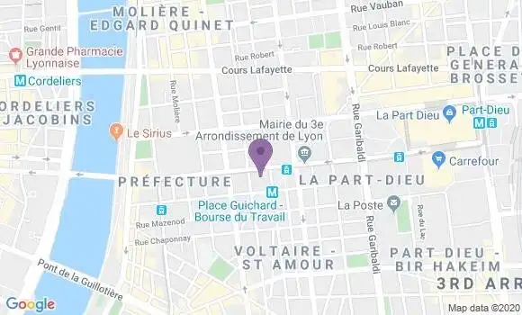 Localisation Mtre Vigie Bertrand