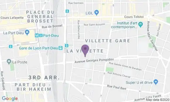 Localisation Mtre Vittoz Catherine