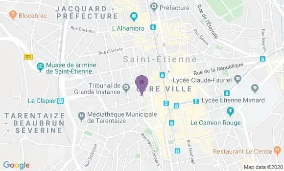 Localisation Mtre Xicluna Anne Sophie
