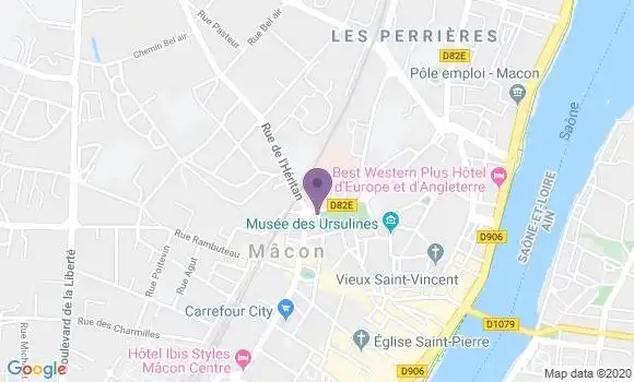 Localisation Mtre Billiotte Pertinand Sandrine