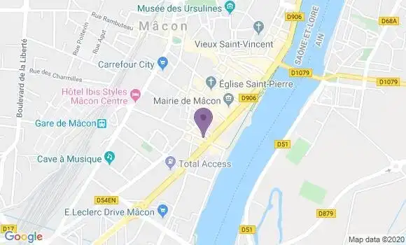 Localisation Mtre Damboise Marie Claude