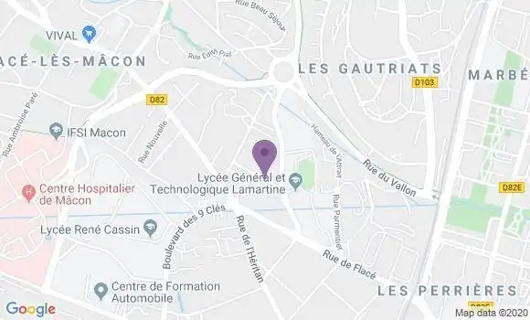 Localisation Mtre Fernoux Jean