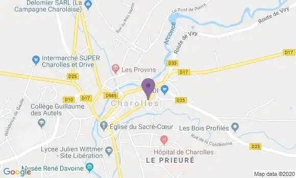 Localisation Mtre Louard Florian