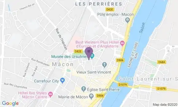 Localisation Mtre Sagnes Fabien