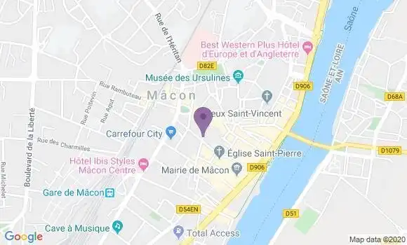 Localisation Mtre Vieudrin Anne Laure