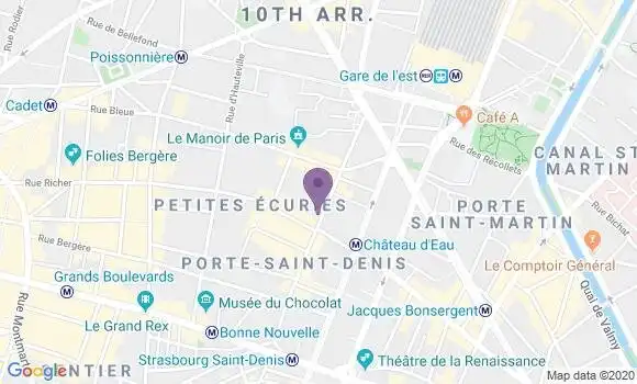 Localisation Mtre Sebag Jan Jack