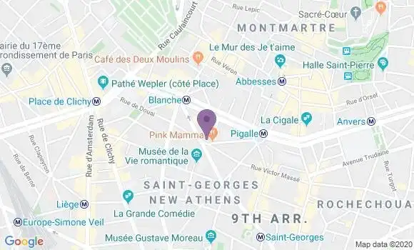 Localisation Mtre Sebag Stéphane