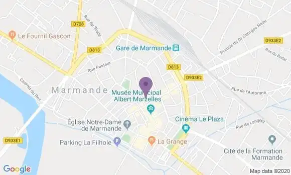 Localisation Mtre Gouzes Gérard