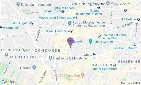 Localisation Mtre Cujas Valère