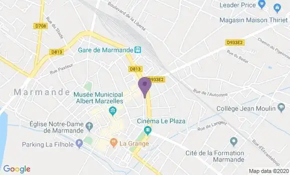 Localisation Mtre Verdier François