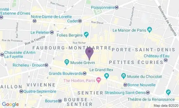 Localisation Mtre Segall Claude