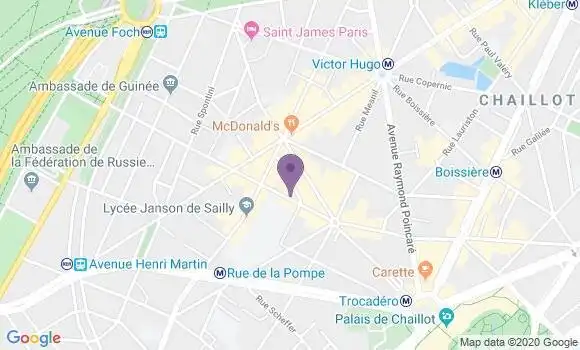Localisation Mtre Seibt Fabiola