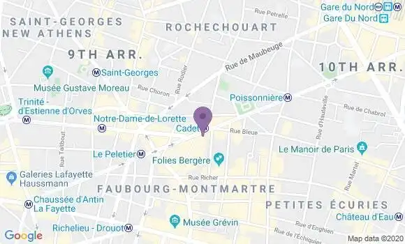 Localisation Mtre Seiller Marion