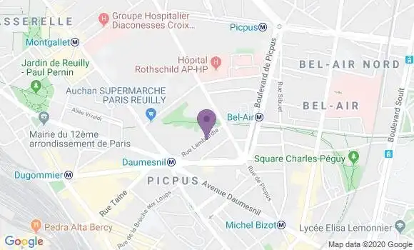 Localisation Mtre Sellam Benisty Valérie