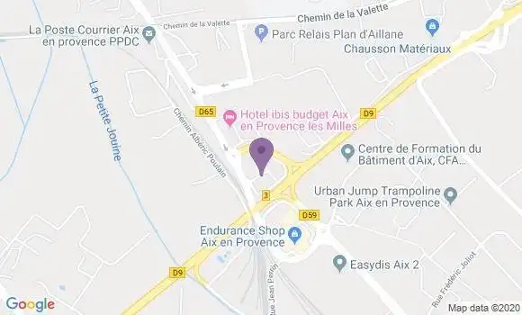 Localisation Mtre Autonès Marion