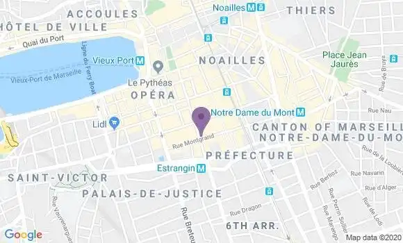 Localisation Mtre Autran Nicolas